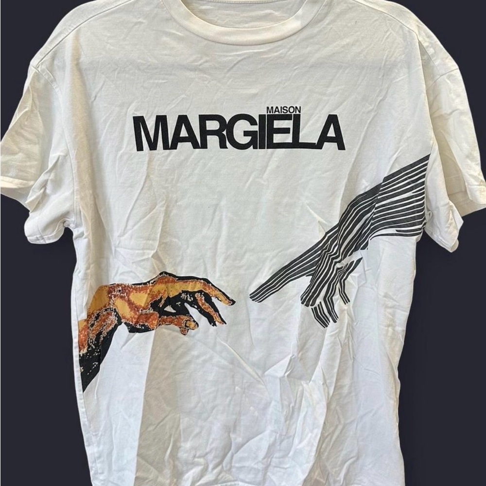 Maison Margiela White Graphic T-Shirt